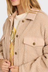 Billabong Feeling Toasty Jacket - OATMEAL