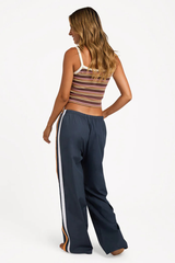 Roxy Welcome Home Wide Leg Pant - MOOD INDIGO