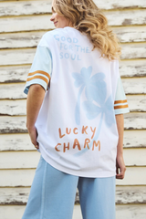 Foxwood Lucky Charm Tee - WHITE
