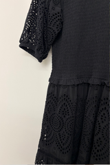 Pre Loved Decjuba Black SS Long Dress AU8