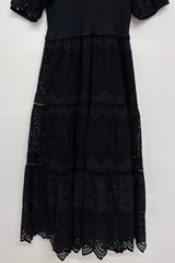 Pre Loved Decjuba Black SS Long Dress AU8
