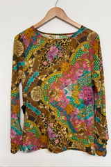 Pre-Loved Spell Lovers & Dreamers Mesh LS Top L