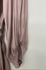 Pre-Loved Esther Mauve Silky LS Dress 16