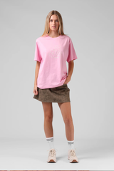 RPM Flowers Tee - PINK