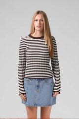 RPM Ribbed L/S Tee - CHOCOLATE