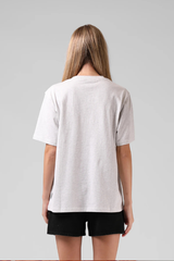 RPM Flow Womens Tee - WHITE MARL