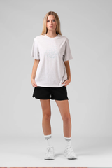 RPM Flow Womens Tee - WHITE MARL