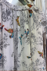 Pre Loved Traffic People White Bird SS Top M