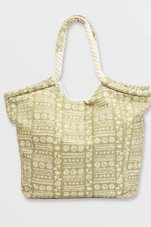 Billabong Lost On You Tote Bag - GREEN TEA