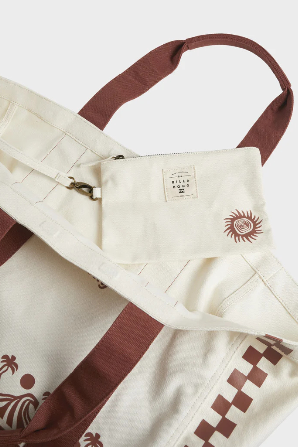 Billabong Bright Sun Beach Bag - SALT CRYSTAL