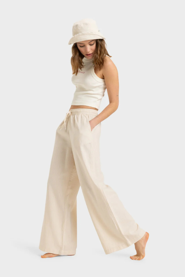 Roxy Lekeitio Break Mid Pant - Parchment