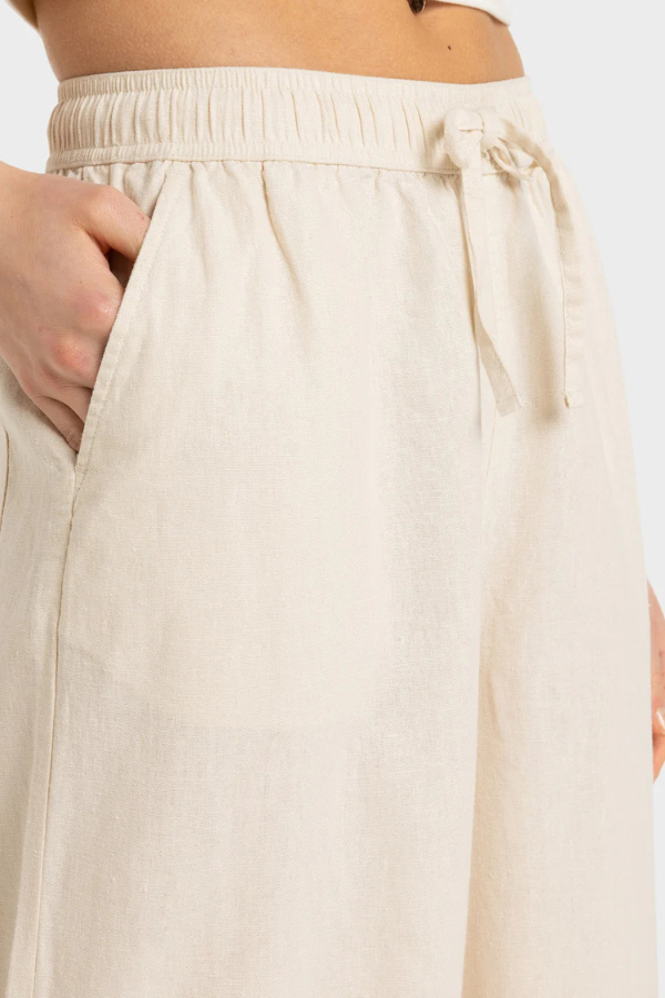 Roxy Lekeitio Break Mid Pant - Parchment