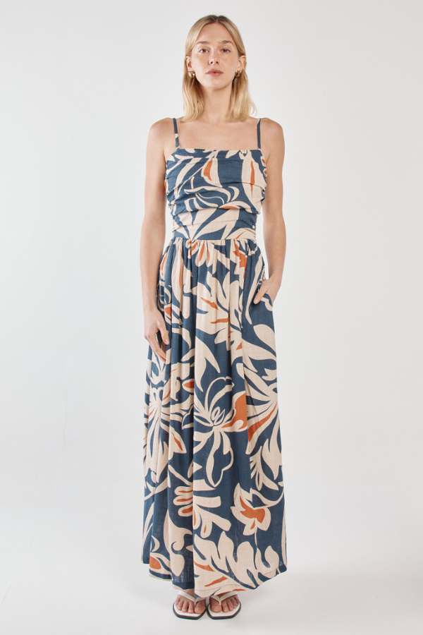 Sass Jana Strapless Dress - Wild Orchid
