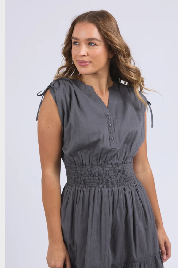 Foxwood Adelyn Dress - Charcoal