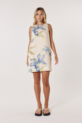 Fate & Becker Anthea Shift Dress - White Floral