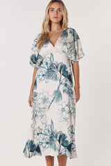 Fate & Becker Solstice Palms Midi Dress