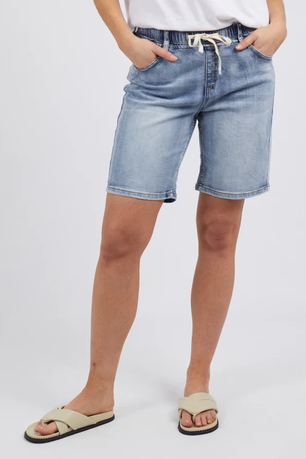 Foxwood Gabby Bermuda Short - Mid Blue 