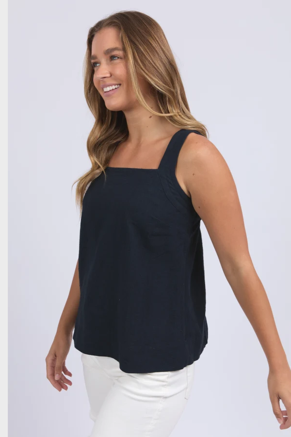 Foxwood Lourdes Top - Navy