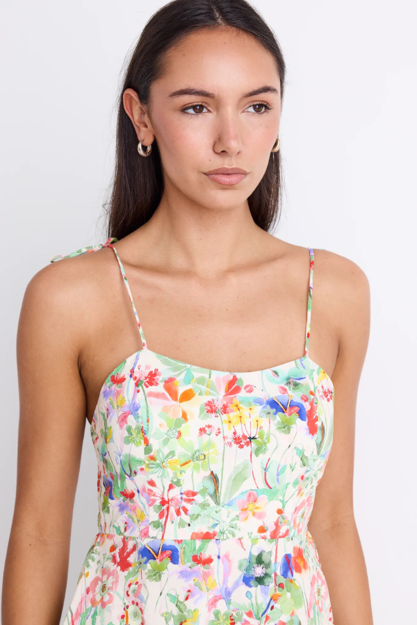 Ivy & Jack Gaze Strappy Maxi Dress - Wild Botanical
