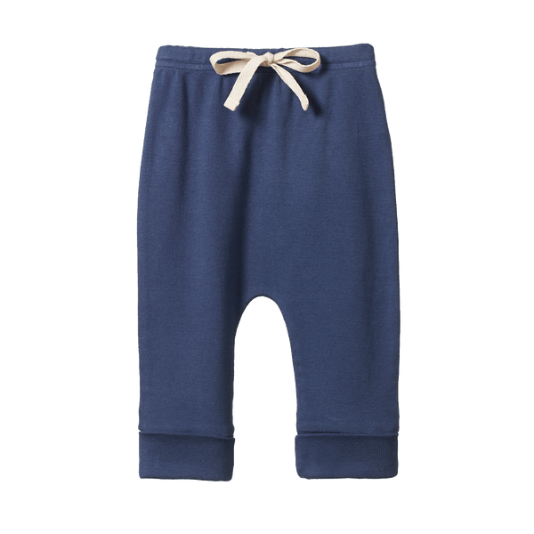 Nature Baby Drawstring Pants - Vintage Indigo