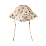 Nature Baby Muslin Sunhat - Strawberry Blush Print