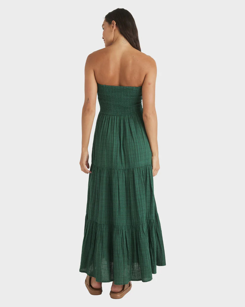 Roxy Baby Mine Maxi Dress - EVERGREEN