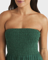Roxy Baby Mine Maxi Dress - EVERGREEN