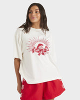 Roxy Womens Chaser Tee - EGRET