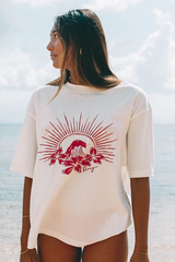 Roxy Womens Chaser Tee - EGRET