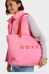 Roxy Cool Summer Beach Bag - PINK COSMOS