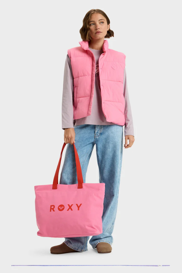 Roxy Cool Summer Beach Bag - PINK COSMOS
