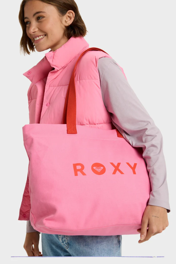 Roxy Cool Summer Beach Bag - PINK COSMOS