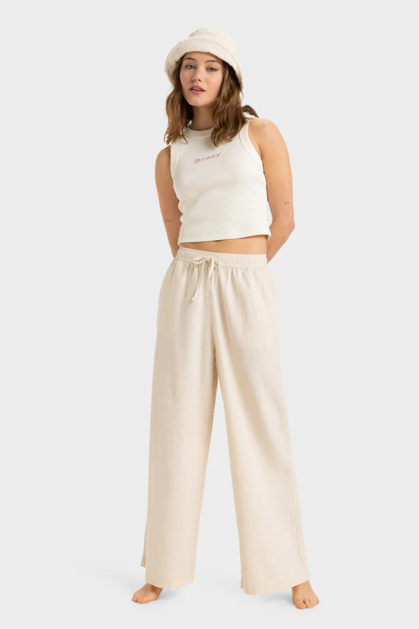Roxy Lekeitio Break Mid Pant - Parchment