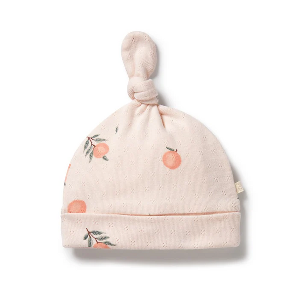 Wilson & Frenchy Knot Hat - Peaches