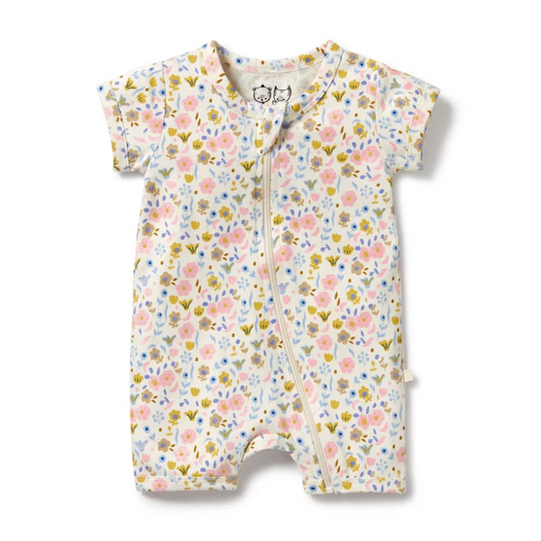 Wilson & Frenchy Boyleg Zipsuit - Ava Floral