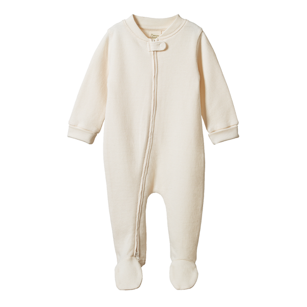 Nature Baby Dreamlands Suit Waffle - Natural