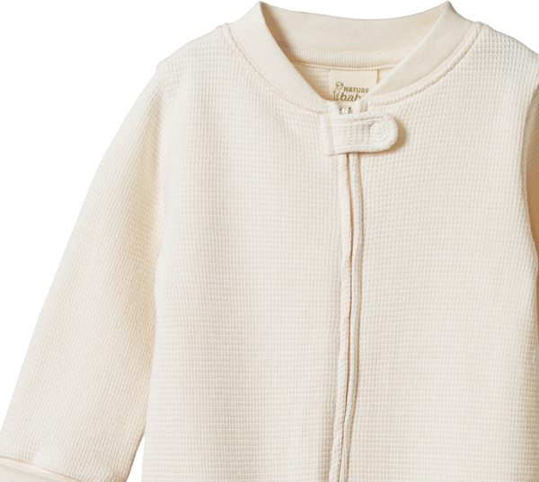 Nature Baby Dreamlands Suit Waffle - Natural