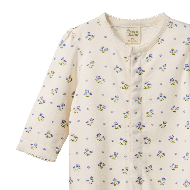 Nature Baby Lucy Suit - Daisy Daze Print