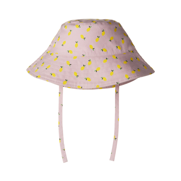 Nature Baby Holiday Sunhat - Petite Lilac Lemon Print