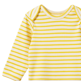 Nature Baby Long Sleeve Bodysuit - Sunburst Stripe