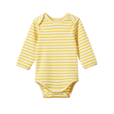 Nature Baby Long Sleeve Bodysuit - Sunburst Stripe