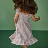 Nature Baby Gala Dress - Twilight Check