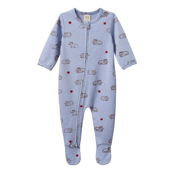 Nature Baby Dreamlands Suit - Guinea Pig Gala Dusky Print