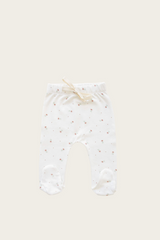 Jamie Kay Cotton Footed Pant - Buttercup Floral