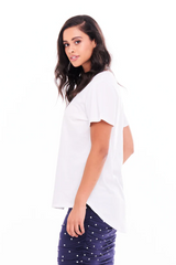 Betty Basics Ava Tee - White