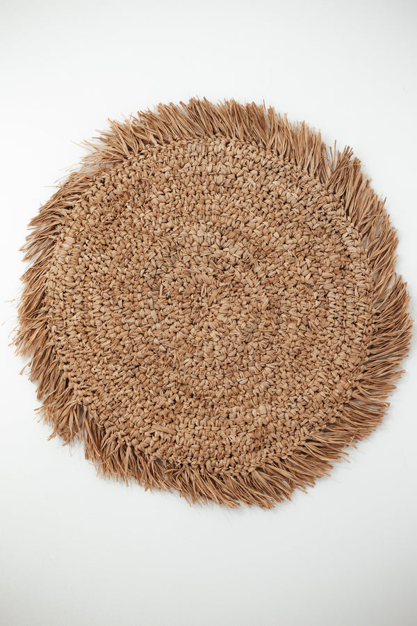 Seagrass Natural Fringed Placemats