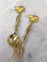 Brass Palm Tree Spoon - Small