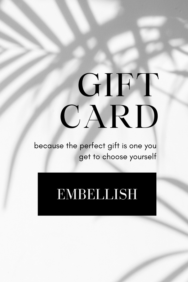 Embellish Gift Card