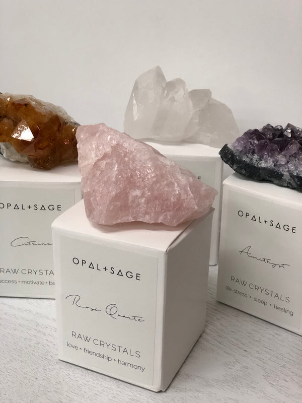 Opal & Sage Desert Rose Crystal