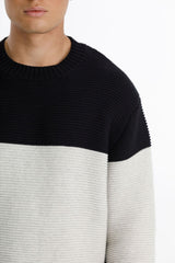 Thing Thing Attic Sweater - Black & White
